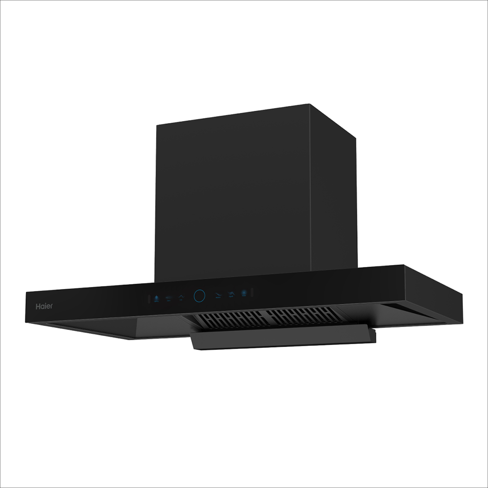 Haier Unique Pyramid Filter 1800 mÂ³h Suction Power Heat Auto Clean Chimney